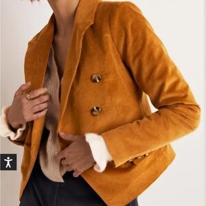 Chestnut colored Boden corduroy blazer
